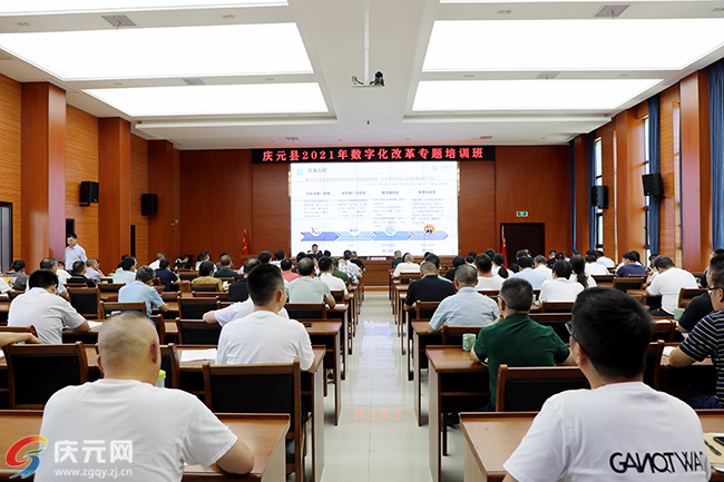 庆元县举行2021年数字化改革专题培训班  